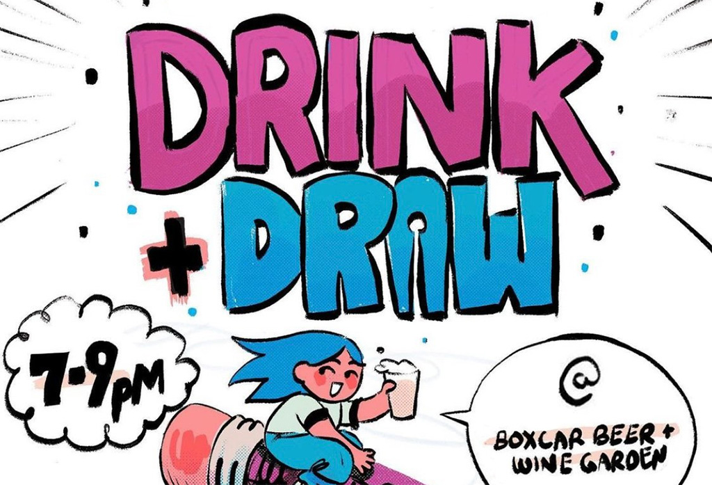 drink and draw