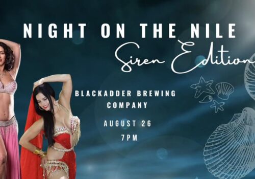 night on the nile event flyer