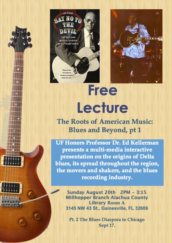 free blues lecture