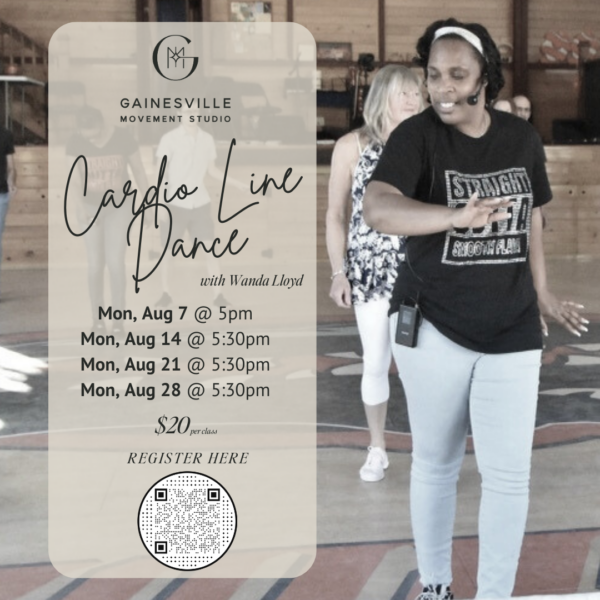 Cardio Line Dancing Flyer