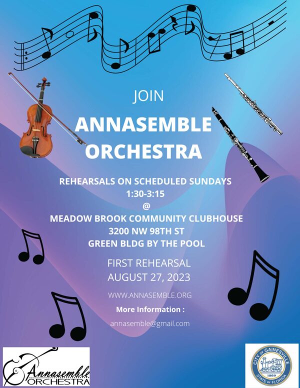 join annasemble ochestra poster