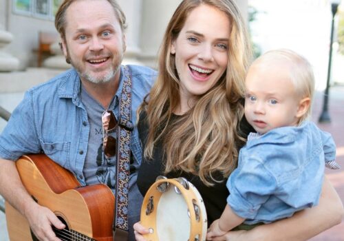 Musicians Jason and Sarah Hedges