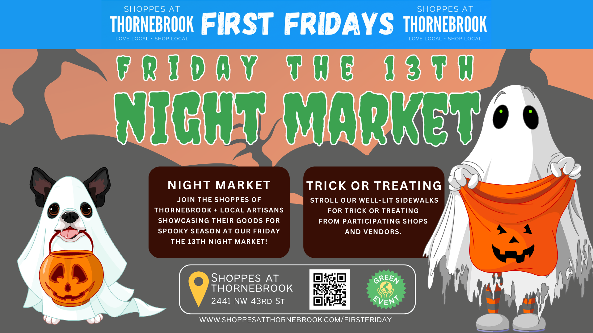 Friday the 13th Night Market and Trick-or-Treat