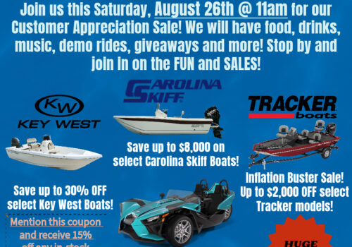 polaris customer apperciation sale
