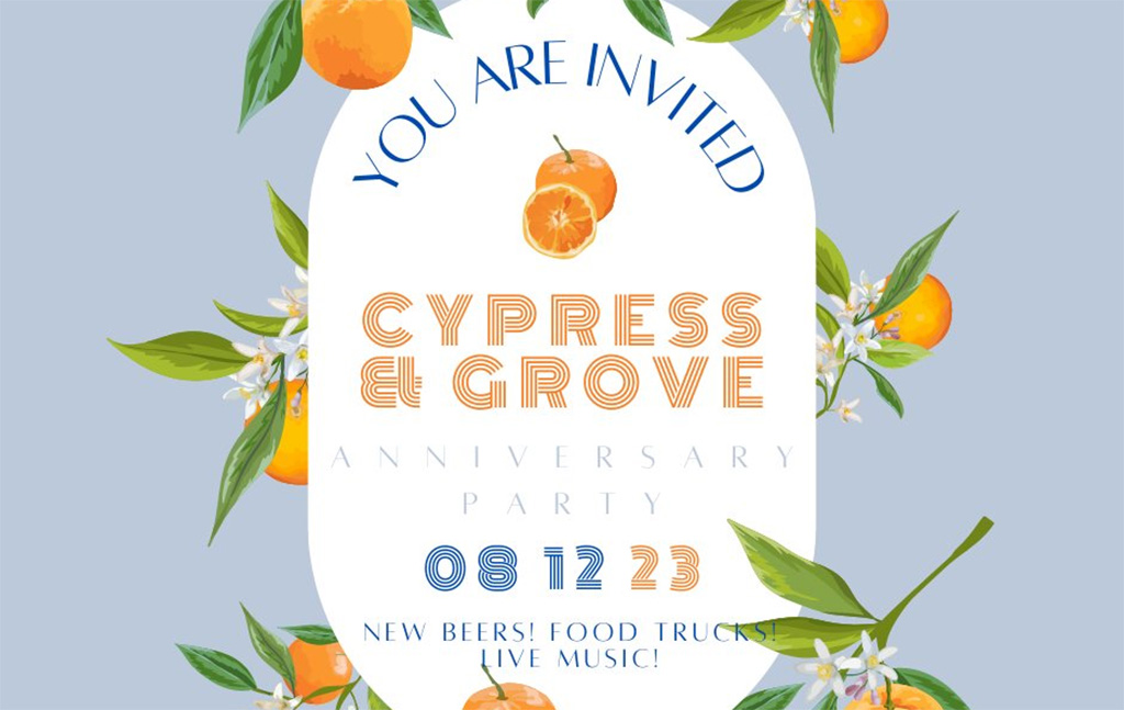 cypress and grove anniversary