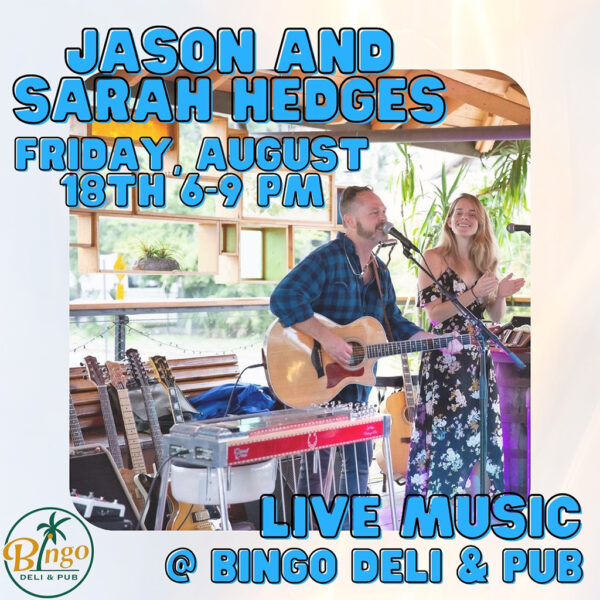 jason and sarah hedges playing music