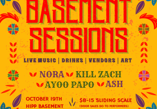 basement sessions flyer