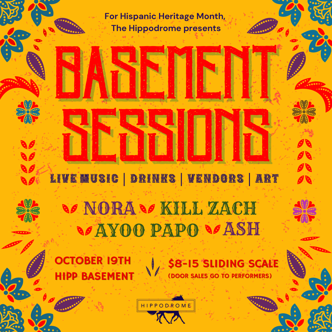 basement sessions flyer