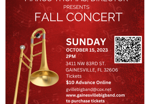 gainesville big band fall concert