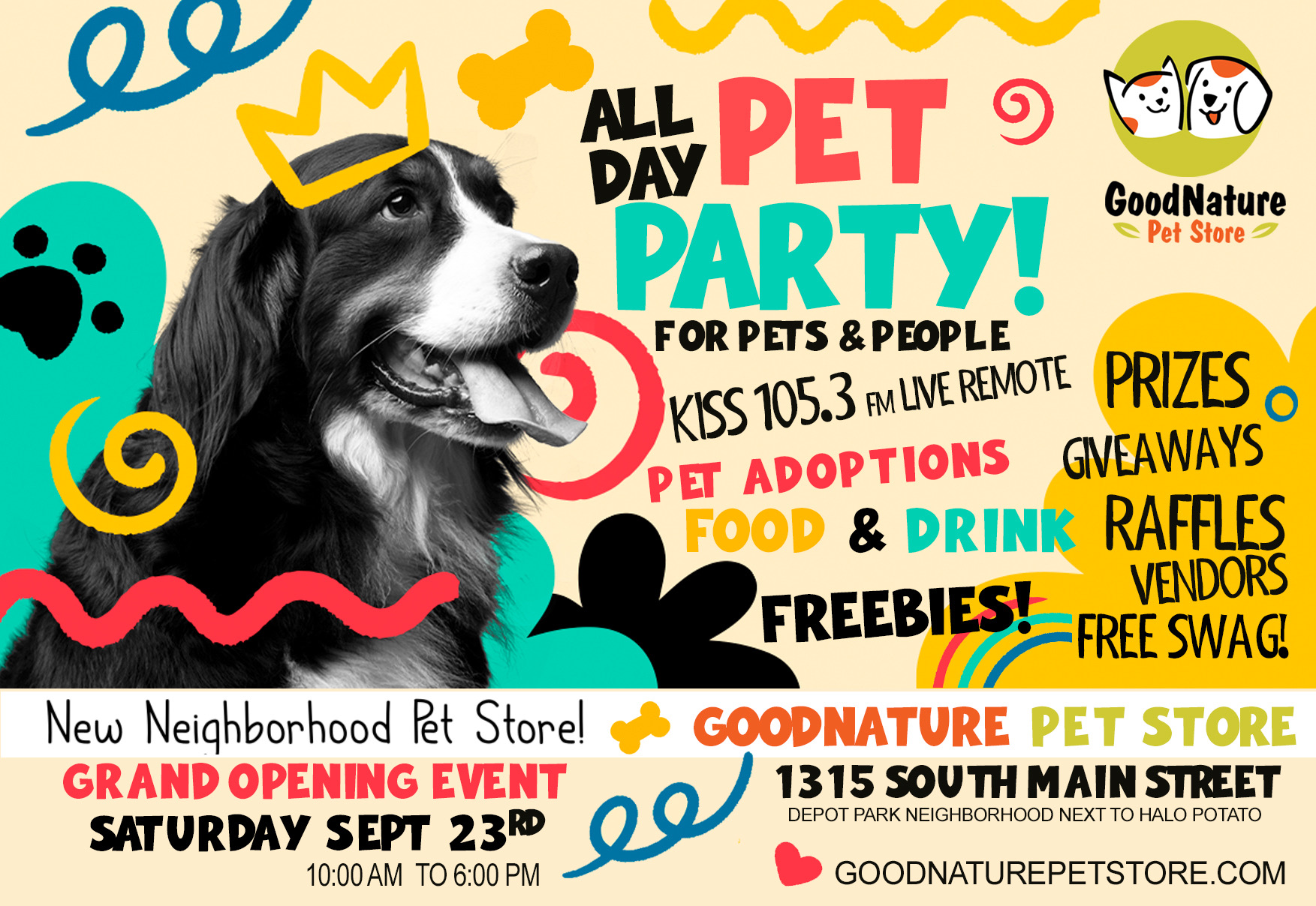 all day pet party