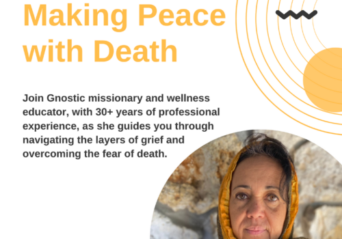 making peace with death event poster