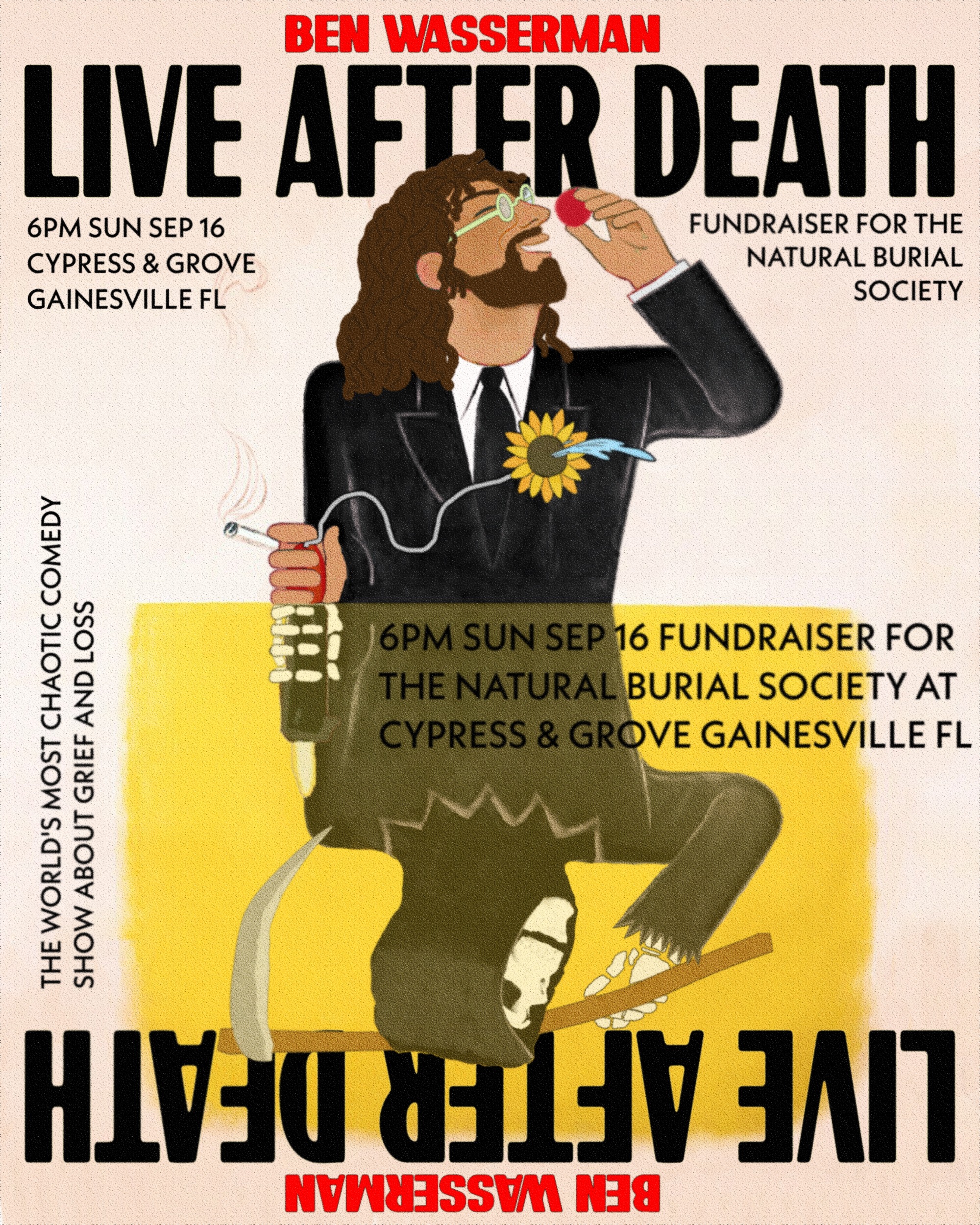 ben wasserman life after death poster