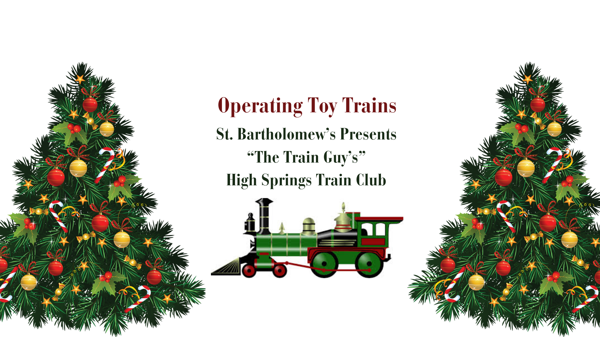 toy train event