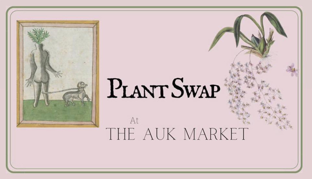 plant swap at the auk market