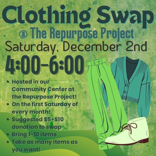 clothing swap flyer
