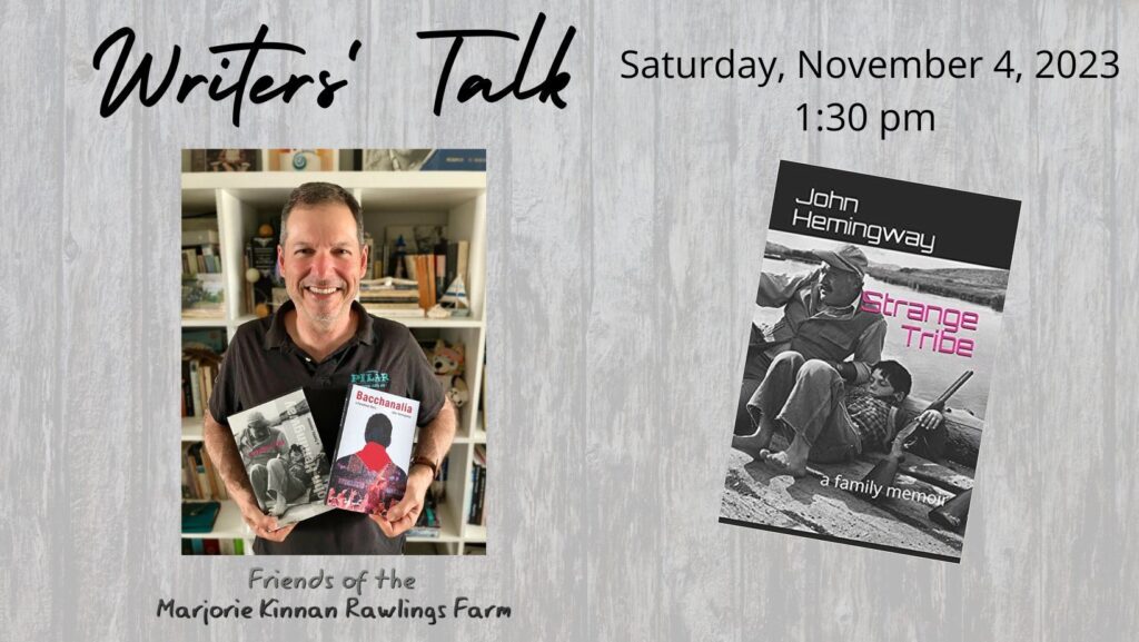 writers talk with john hemingway