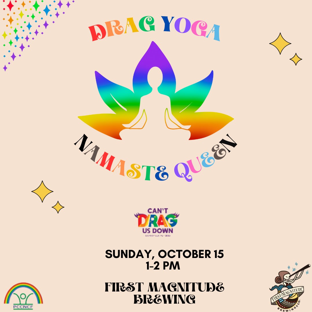 drag yoga poster