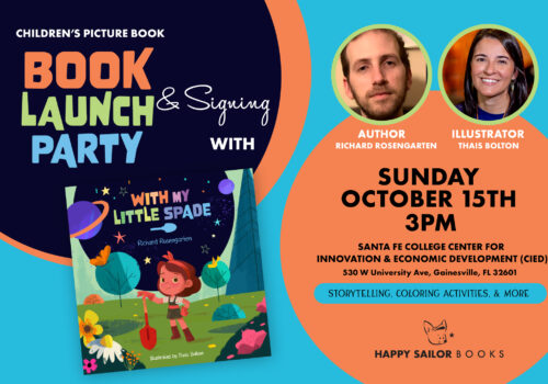 Book Launch Party flyer