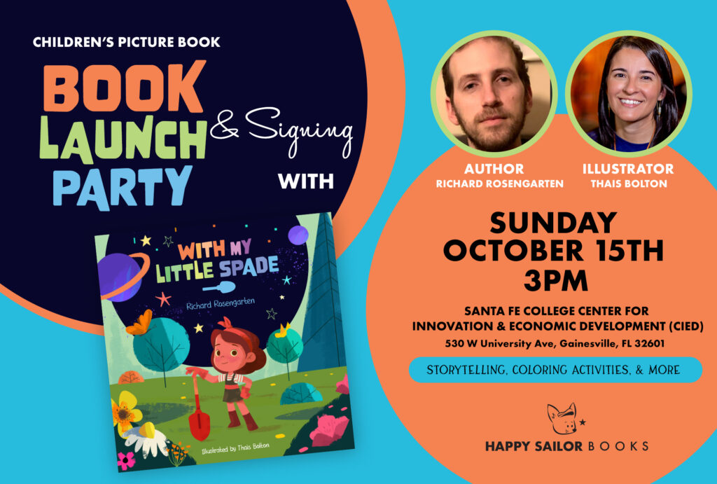 Book Launch Party flyer