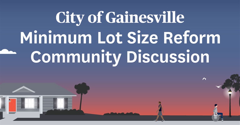 minimum lot size reform dommunity discussion
