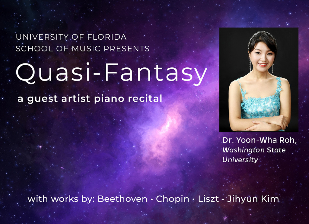 quasi-fantasy piano recital with dr yoon-wha roh