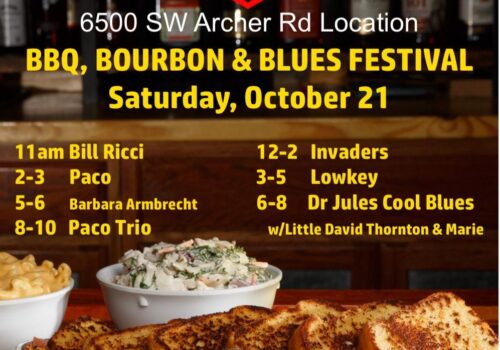 Top Hog BBQ Blues Festival Poster