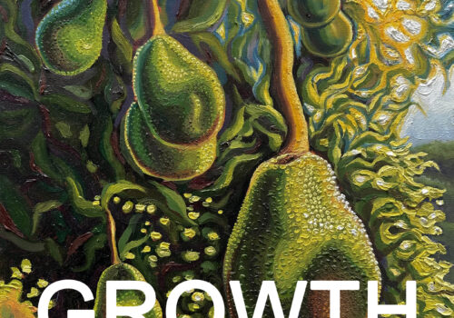 artwork and the word "growth"