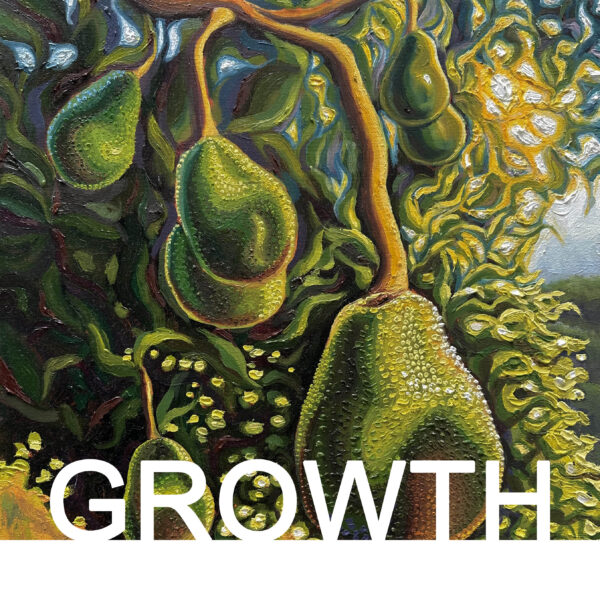artwork and the word "growth"