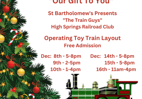 holiday event flyer