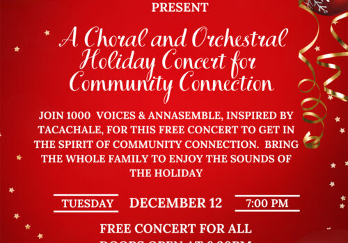 community concert poster