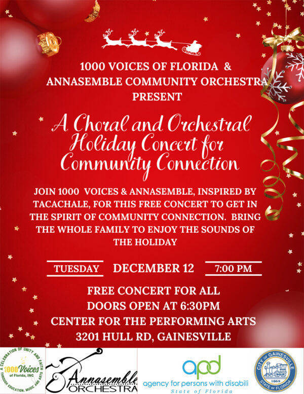 community concert poster