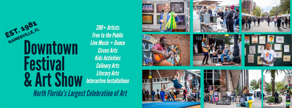downtown festival and art show