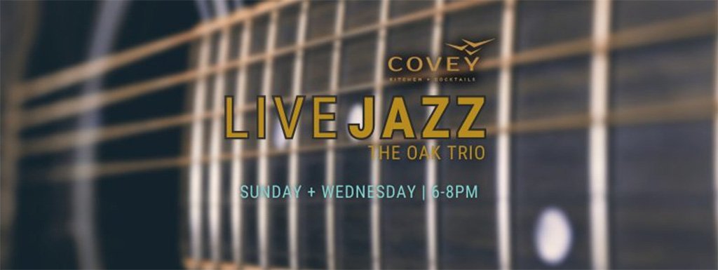live jazz at covey kitchen