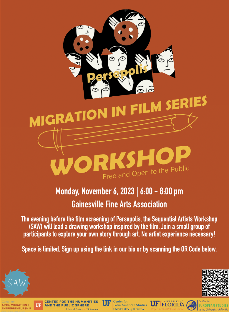 migration in film series art workshop
