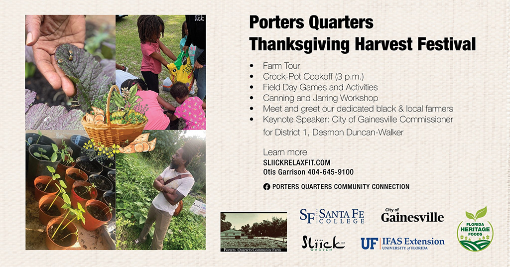 porters thanksgiving harvest festival