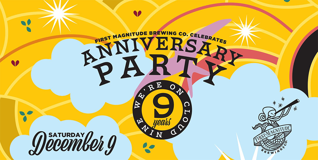 first magnitude cloud 9 anniversary party