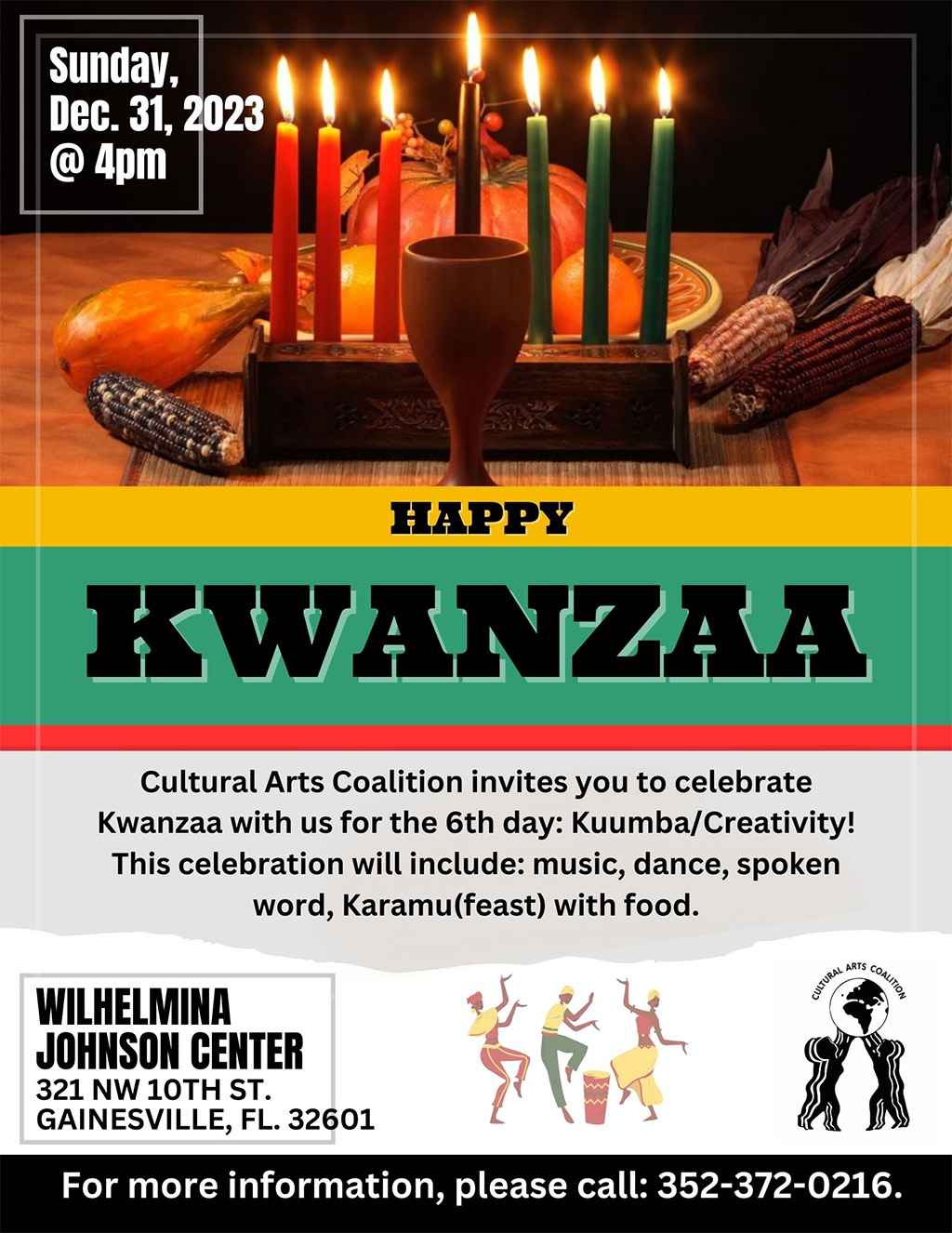 happy kwanzaa poster