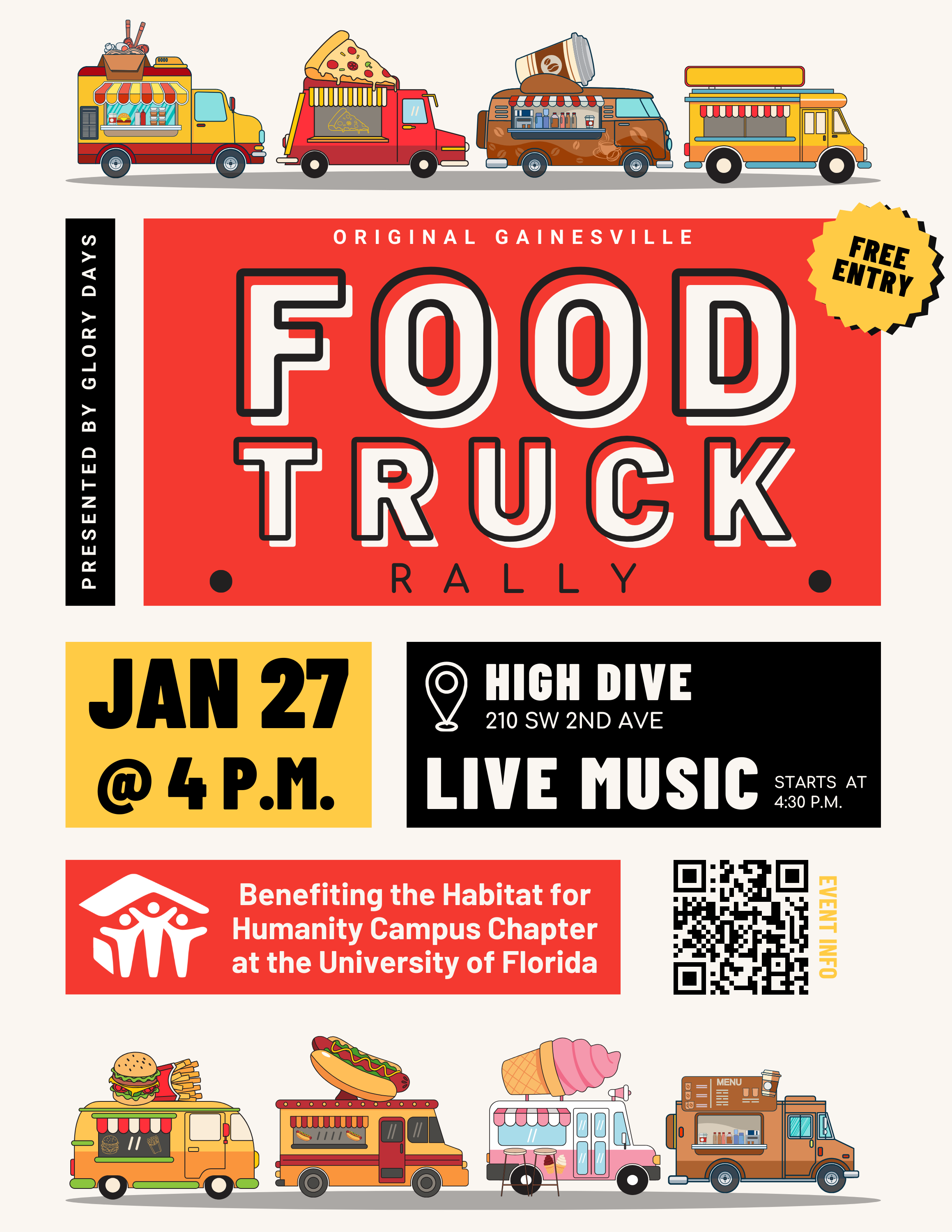 food truck rally poster