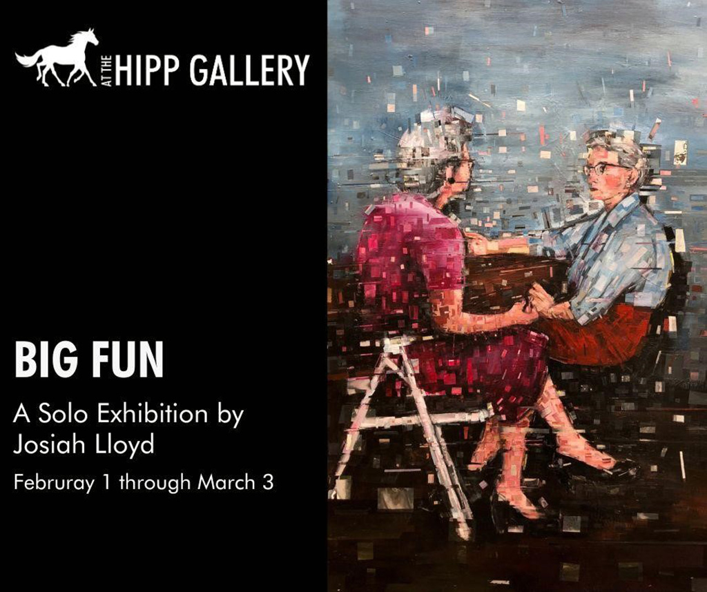 hipp gallery big fun solo exhibition by josiah lloyd