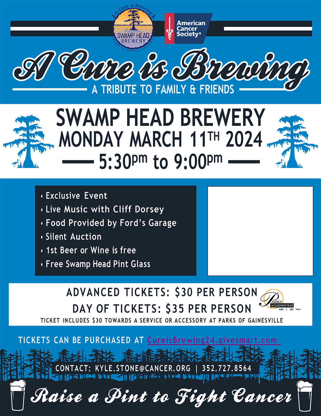 poster for "a cure is brewing"