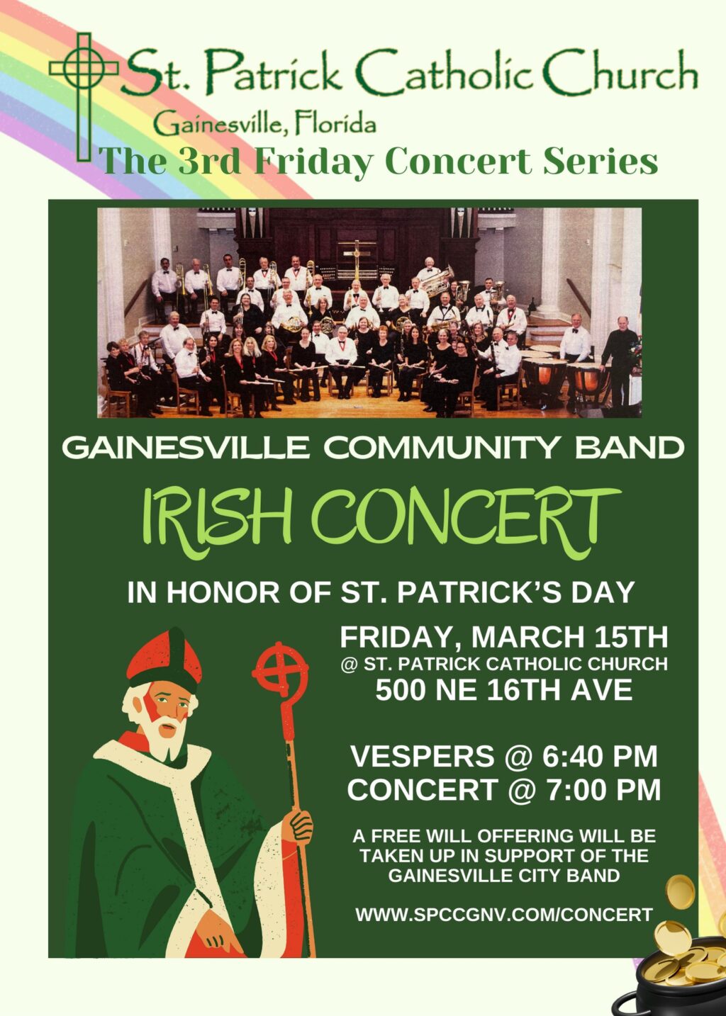 irish concert poster