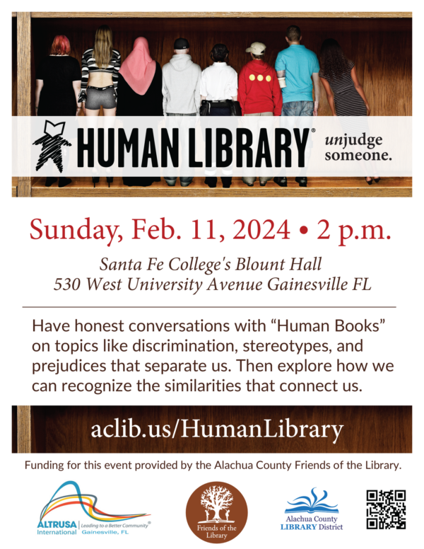 poster for the human library