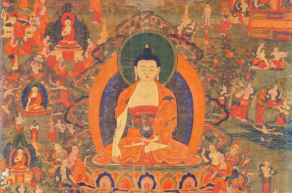 Life Story of Buddha (detail)