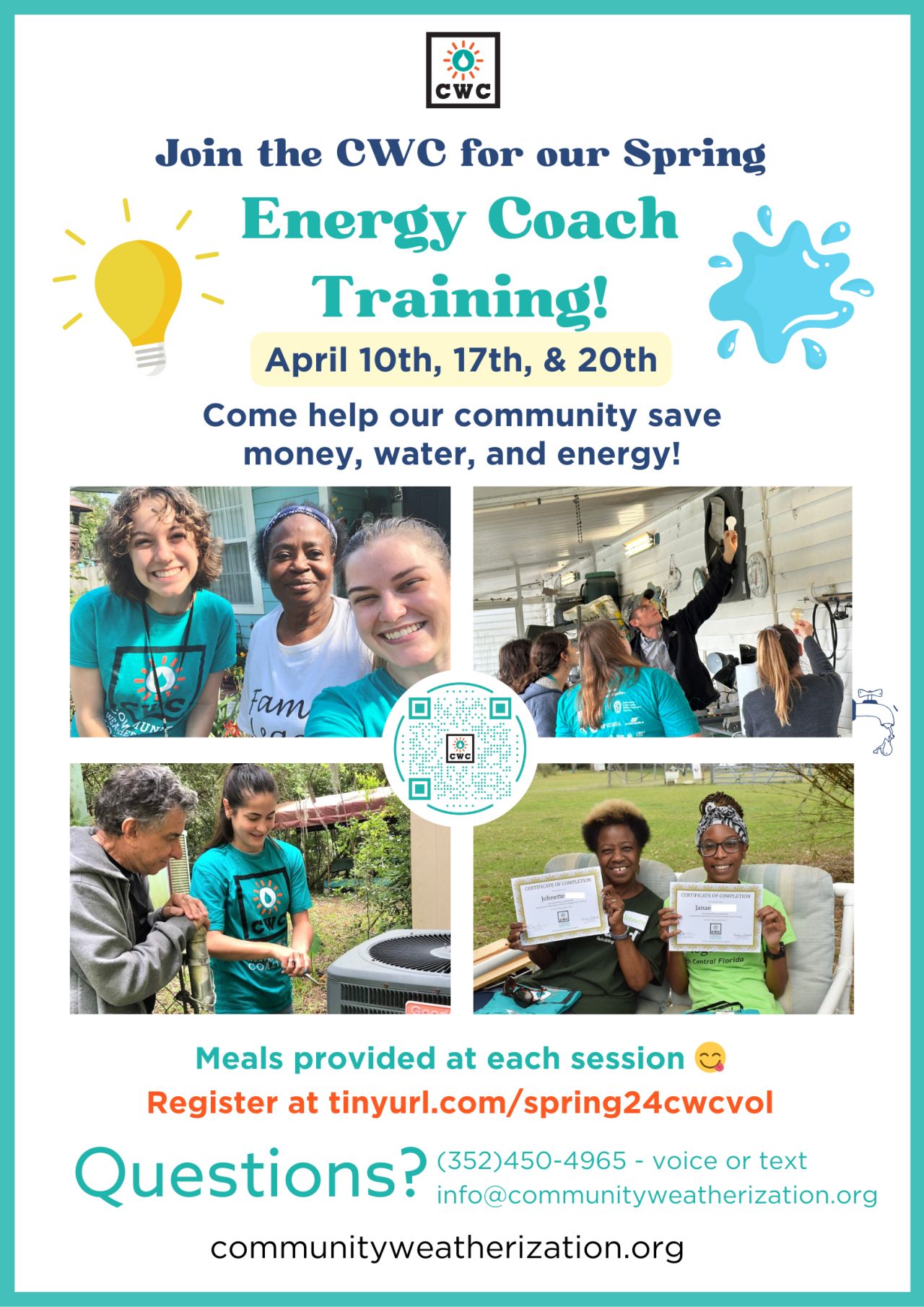 energy coach training poster
