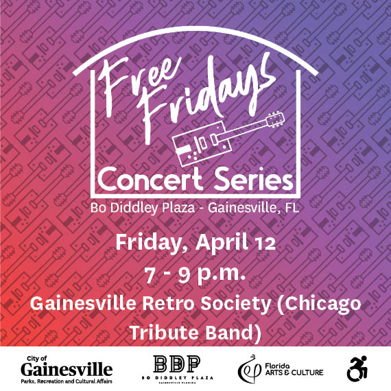 free fridays concert series poster