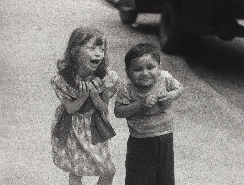 Image credit: Diane Arbus, "Child teasing another, N.Y.C.," 1960, Museum purchase, funds provided by the Melvin and Lorna Rubin Endowment