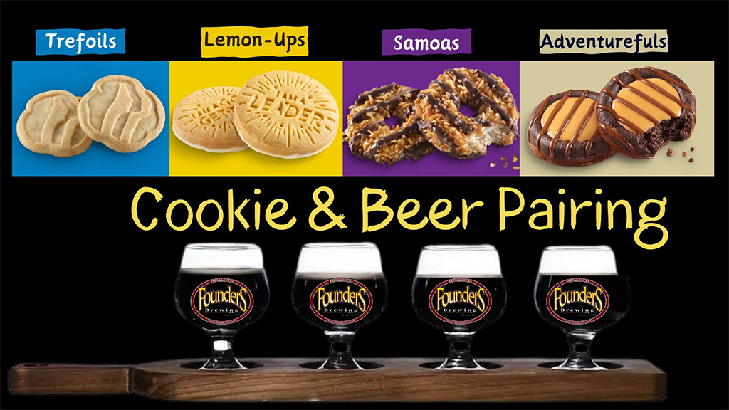 cookie and beer pairing