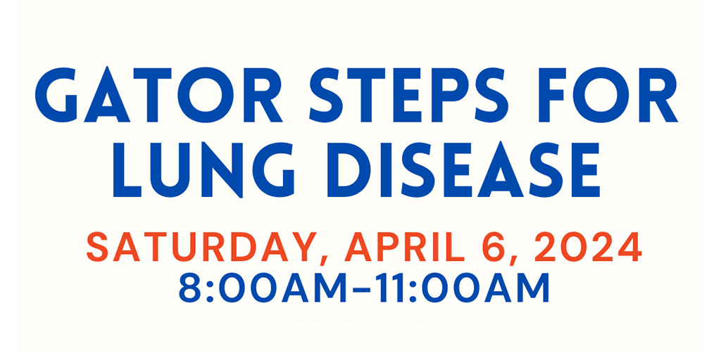 gator steps for lung disease