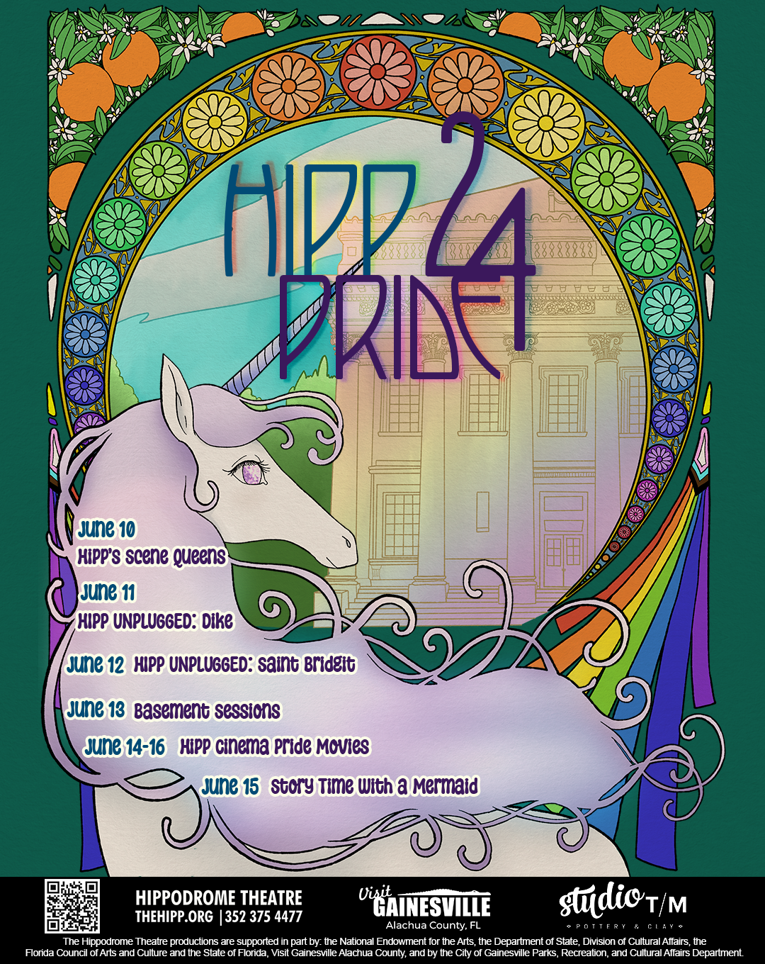 hipp pride 24 schedule of events
