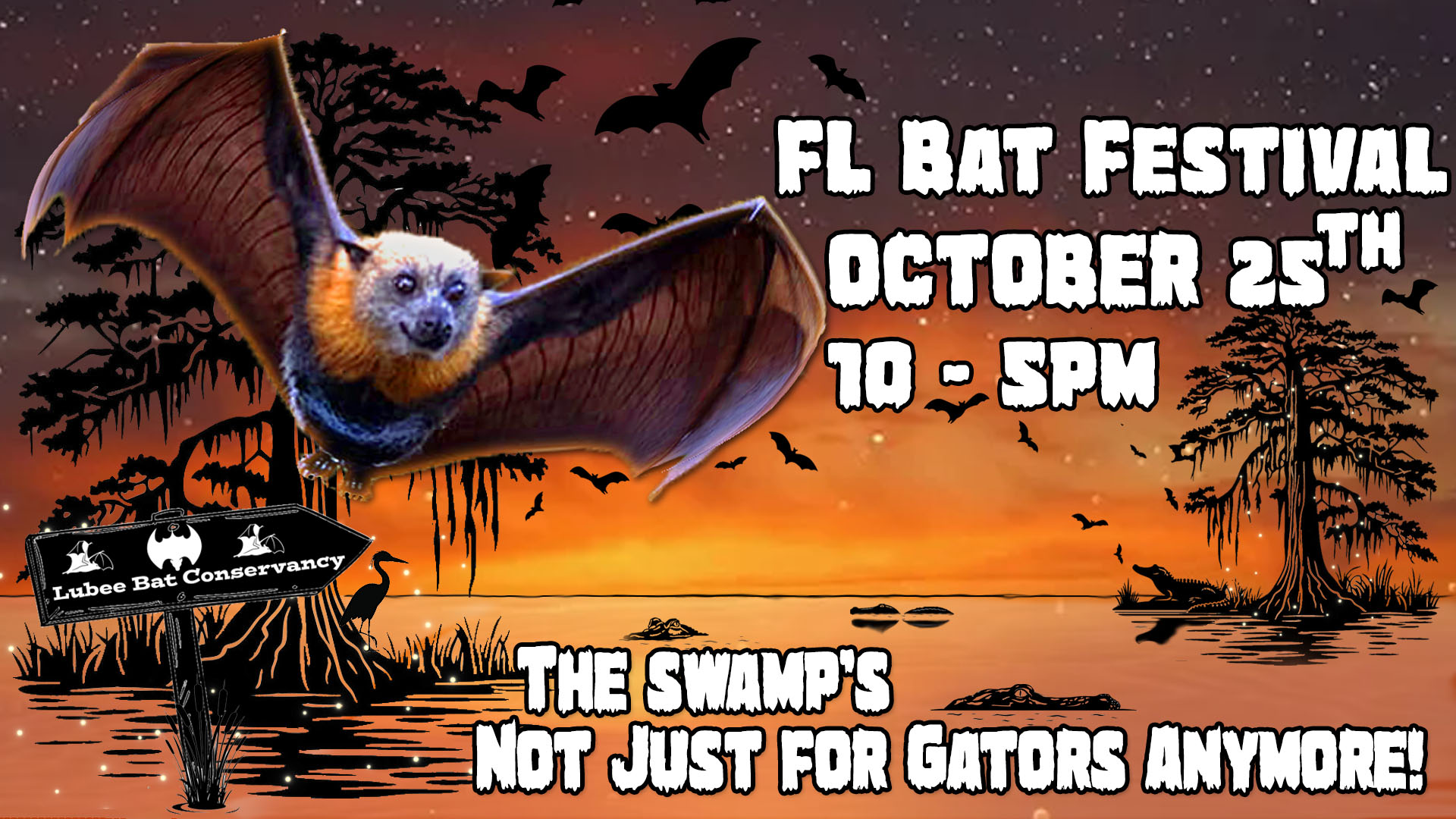 FL Bat Festival Banner